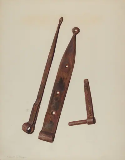 Hinges and Bolt