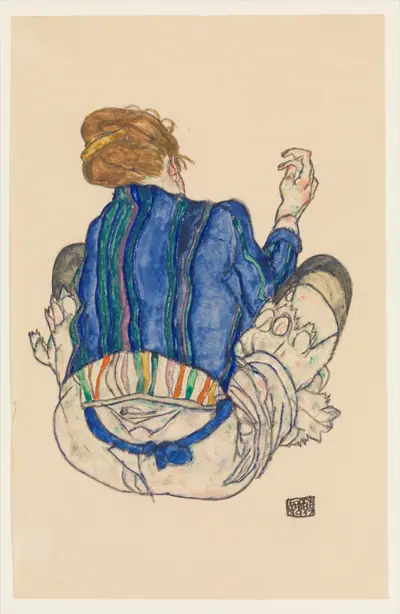 Seated Woman, Back View