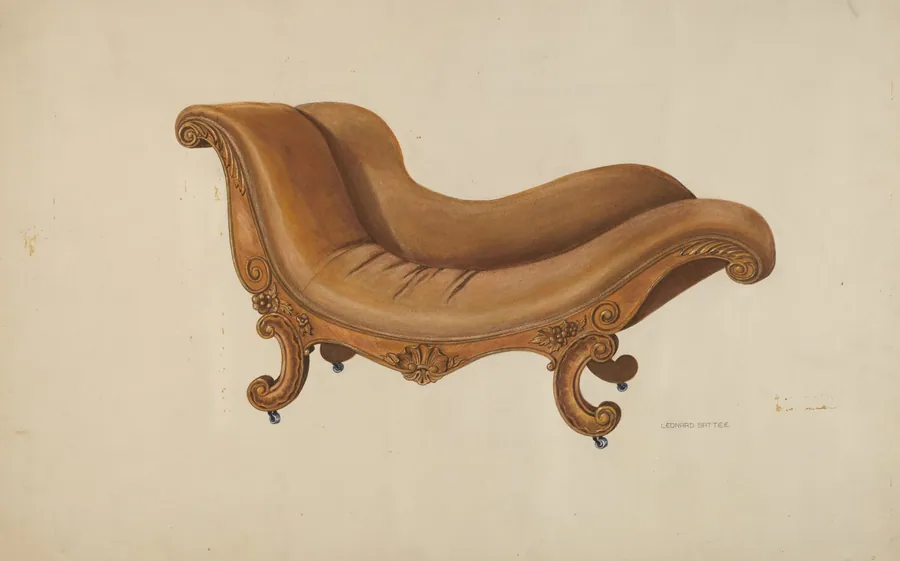 Gentlemen's Smoking Lounge by Leonard Battee