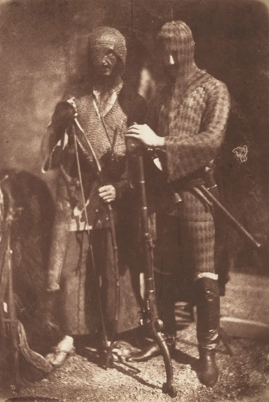 Afghan or Circassian Armour by David Octavius Hill