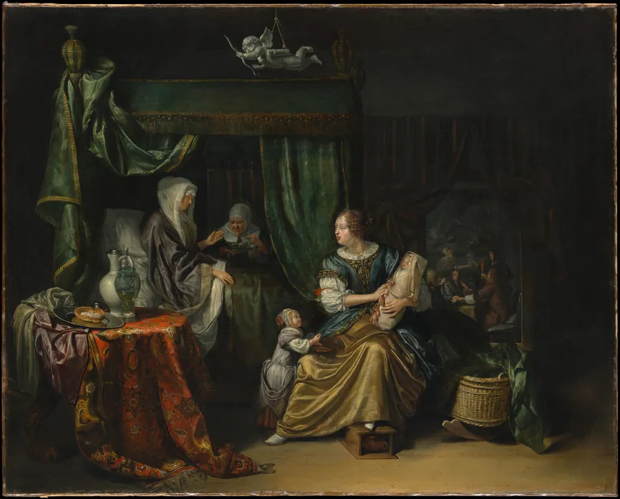 The Newborn Baby by Matthijs Naiveu