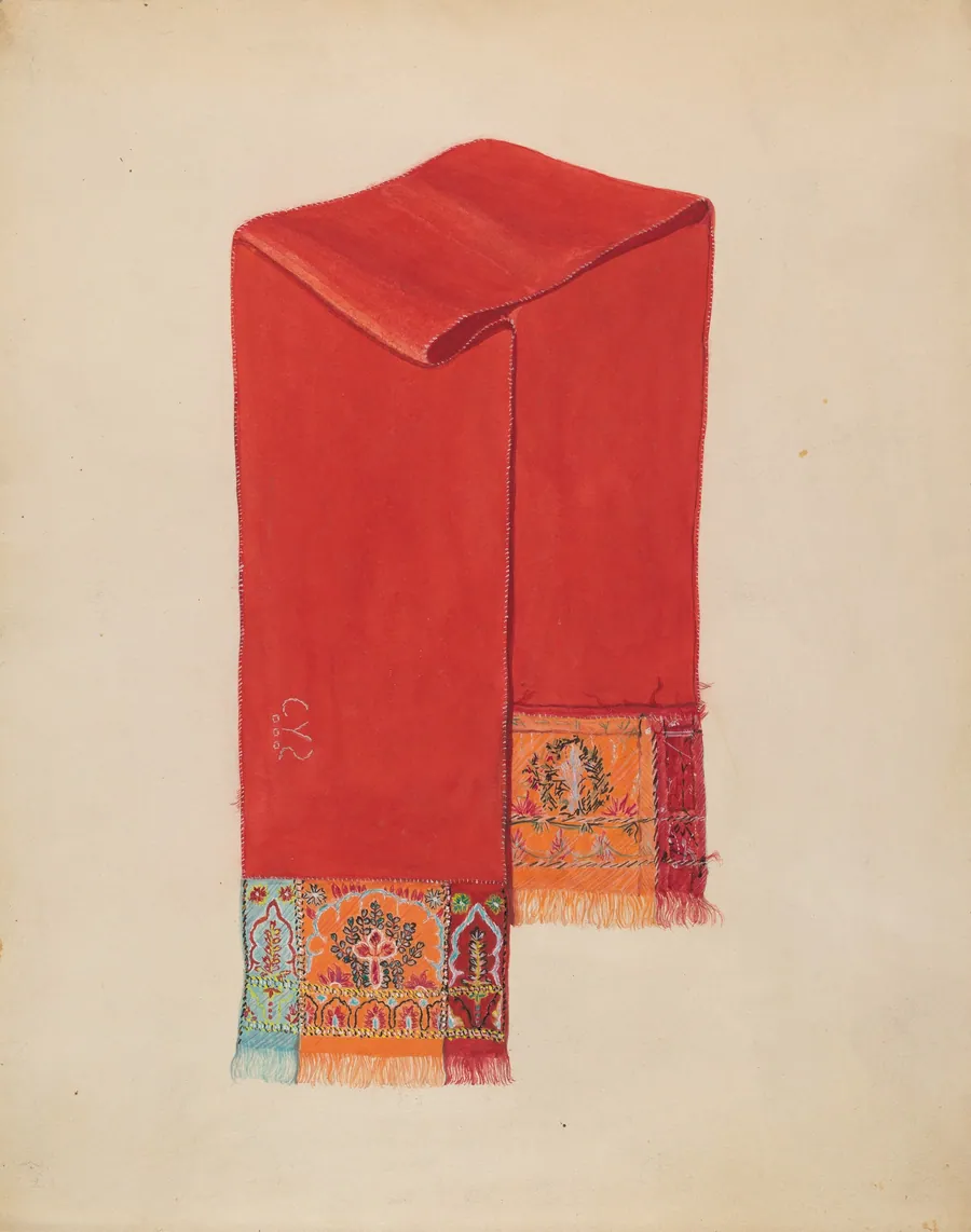 Scarf by G.A. Spangenberg