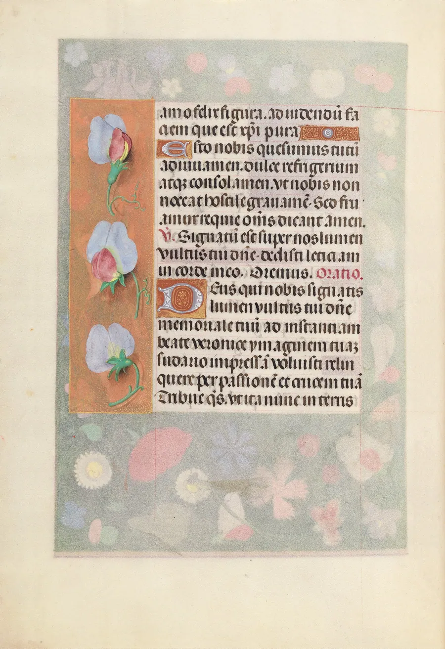 Hours of Queen Isabella the Catholic, Queen of Spain:  Fol. 15v by Master of the First Prayerbook of Maximillian