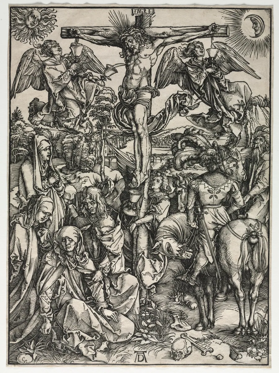 The Large Passion:  The Crucifixion by Albrecht Dürer