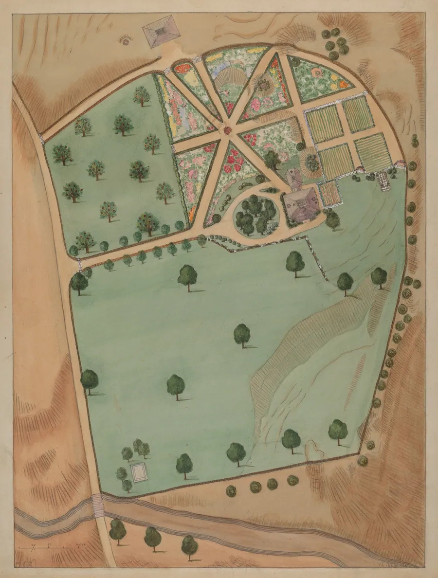 Eliza Jumel Estate by Virginia Richards