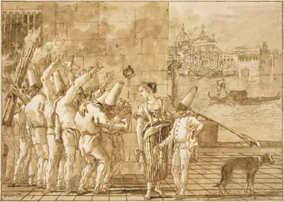 Punchinello's Farewell to Venice