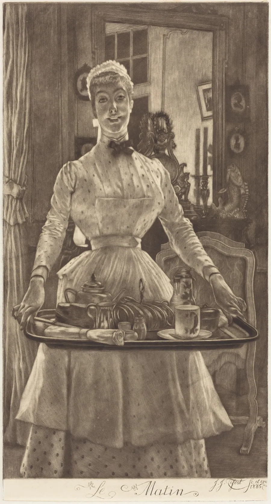 Le Matin (Morning) by James Jacques Joseph Tissot