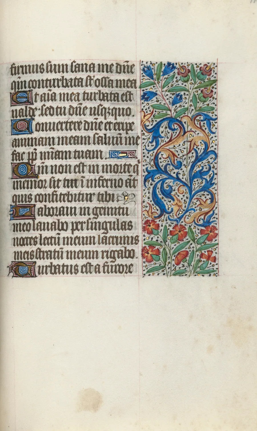 Book of Hours (Use of Rouen): fol. 112r by Master of the Geneva Latini