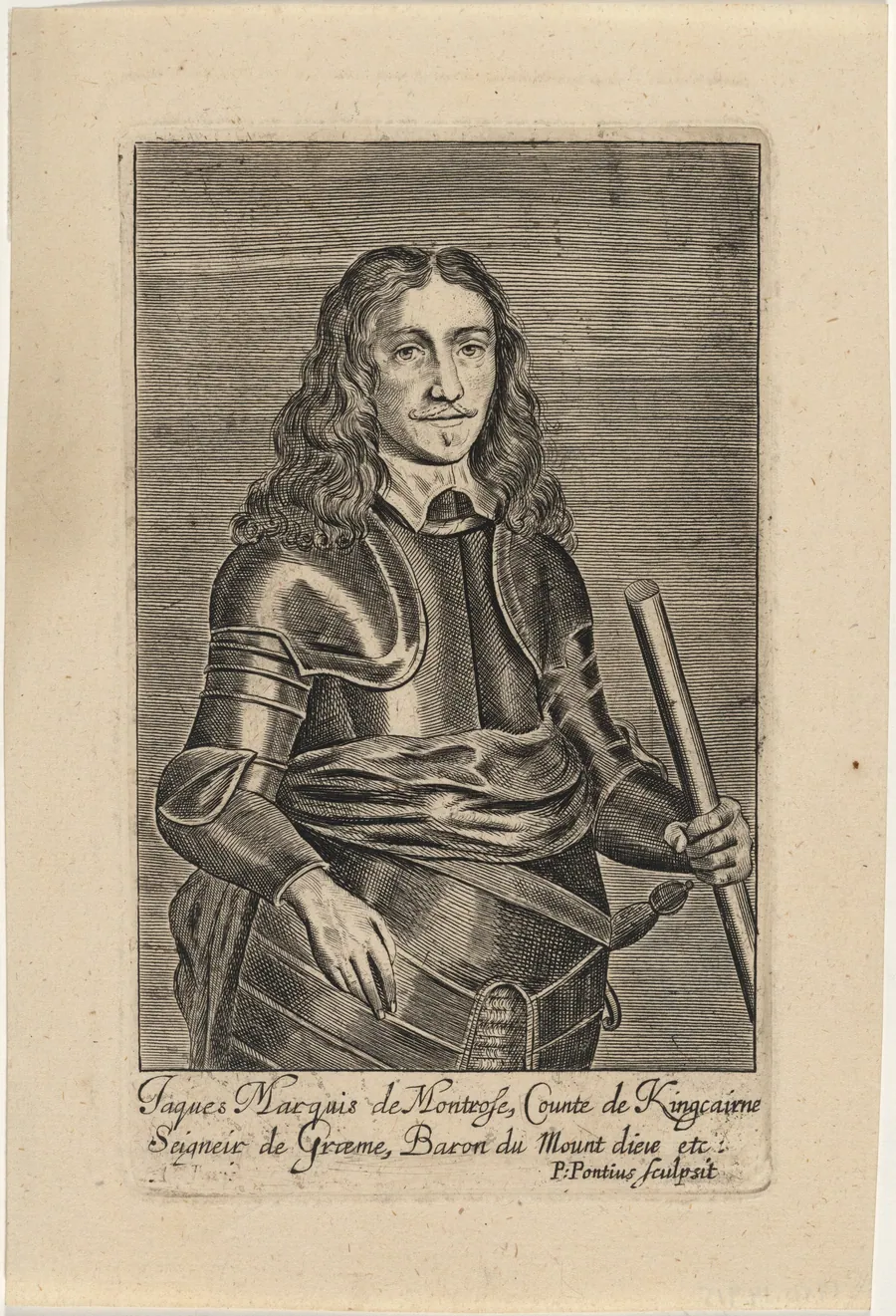 James Graham, First Marquess of Montrose by Paulus Pontius