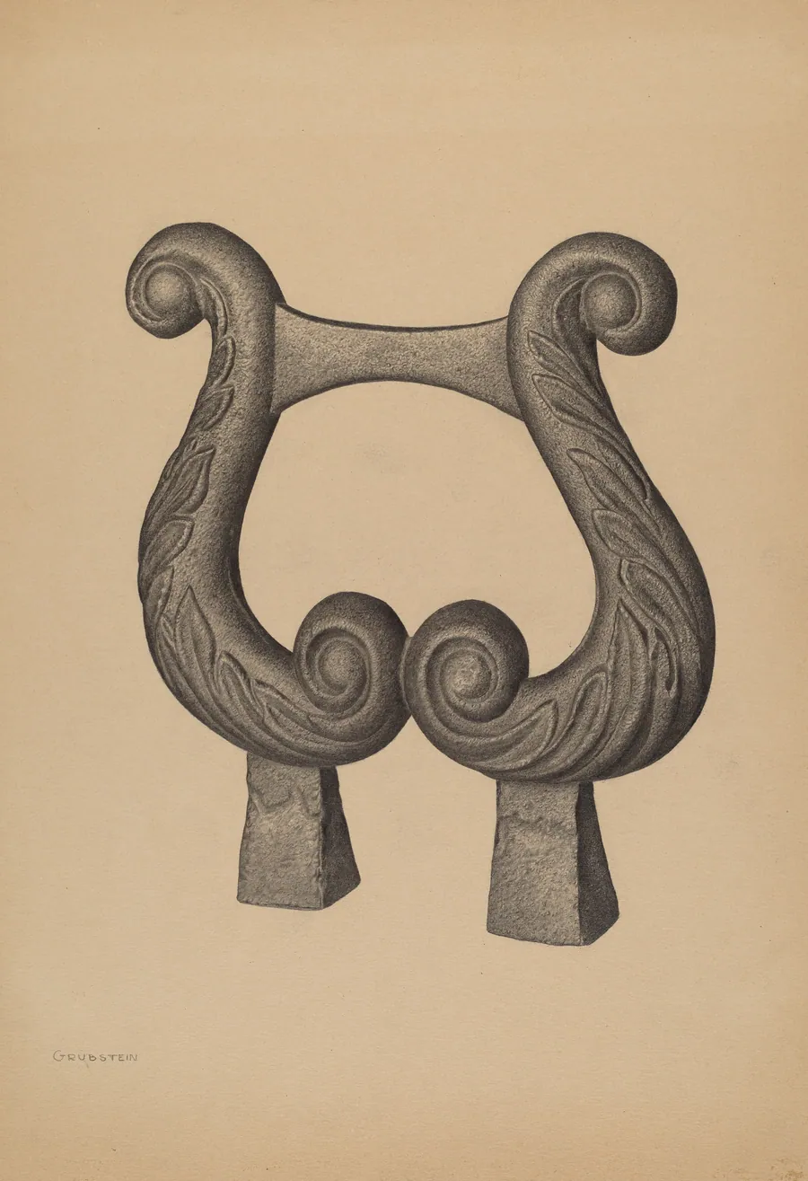 Foot Scraper by Milton Grubstein