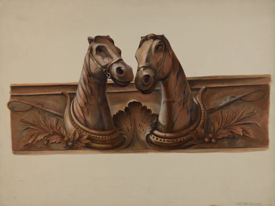 Barn Decoration by Walter Hochstrasser