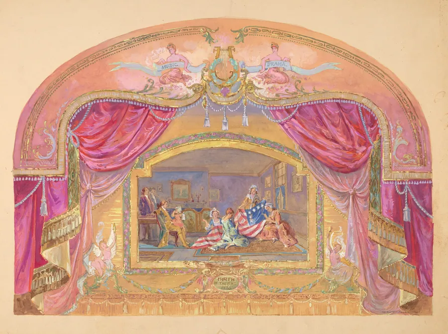 Theatrical Picture Drop by Gilbert Sackerman