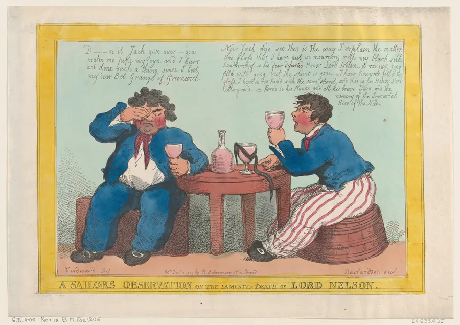 A Sailor's Observation on the Lamented Death of Lord Nelson by George Murgatroyd Woodward