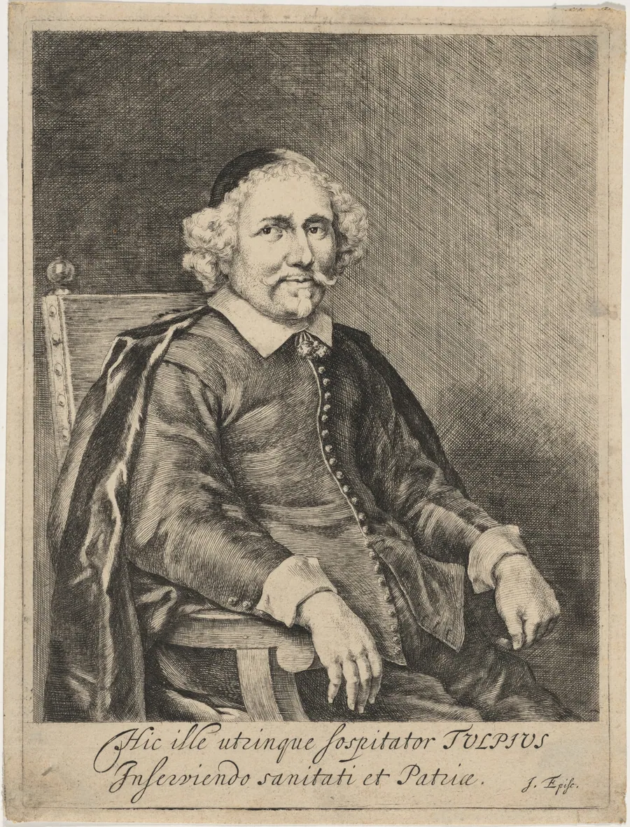 Nicolaes Pietersz Tulp by Jan de Bisschop
