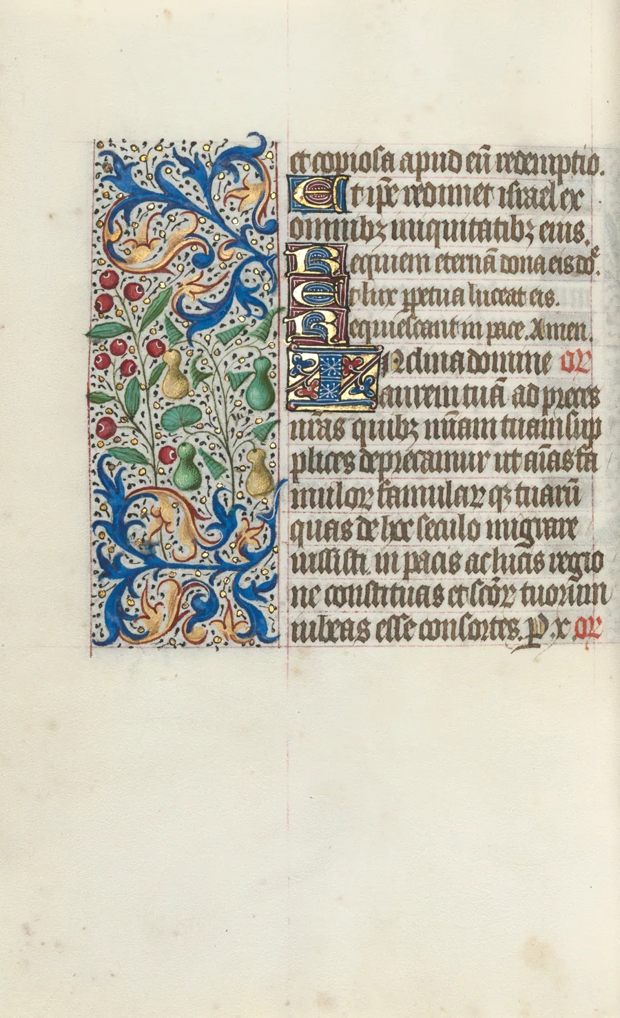 Book of Hours (Use of Rouen): fol. 145v by Master of the Geneva Latini