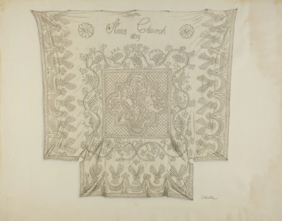 Bedspread by Charlotte Winter