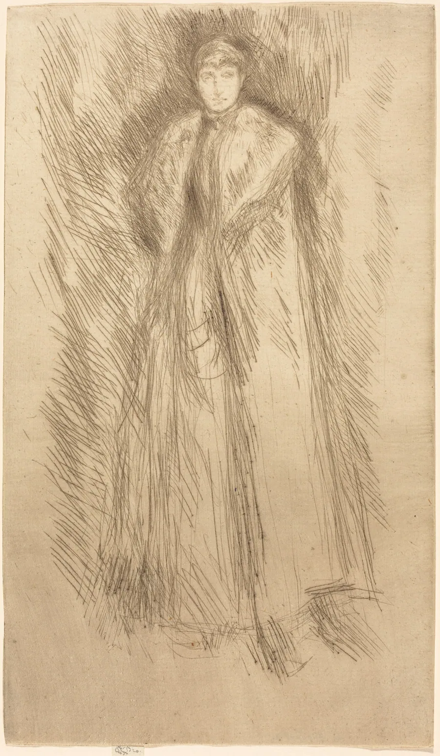 The Fur Cloak by James McNeill Whistler
