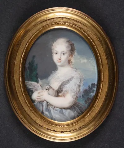 Kopi efter Rosalba Carriera. Kyskhed