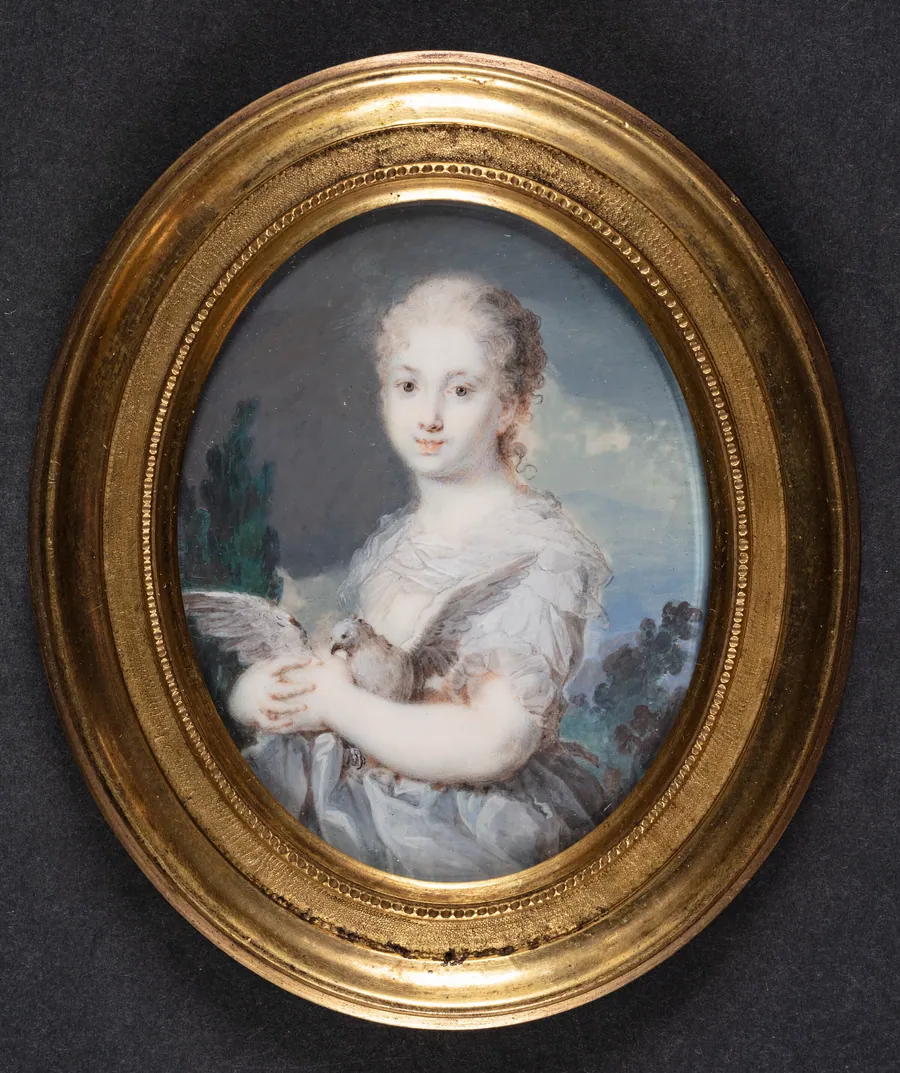 Kopi efter Rosalba Carriera. Kyskhed by Cornelius Høyer