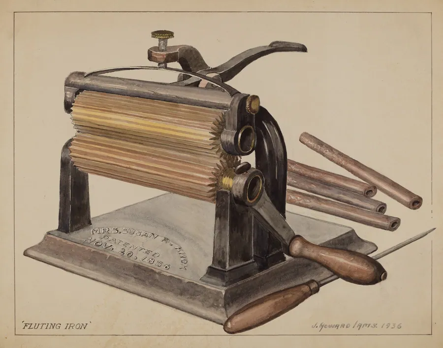 Fluting Iron by J. Howard Iams