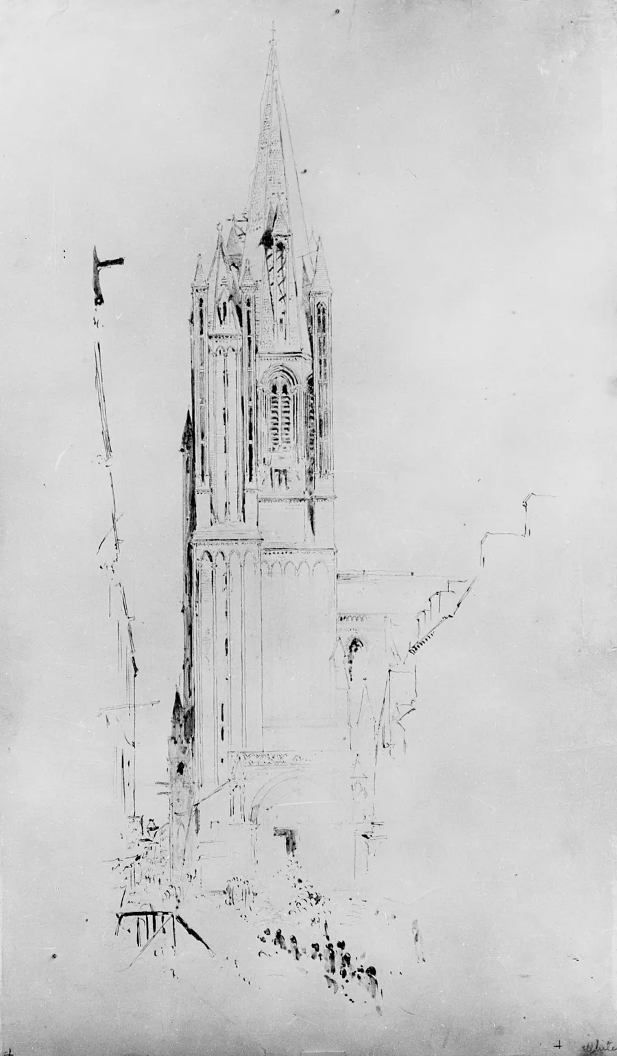 Coutances Cathedral by Stanford White