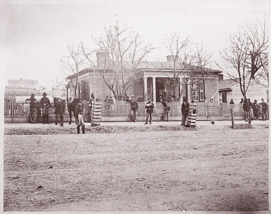 Headquarters of General Sherman or Thomas, Chattanooga by George N. Barnard