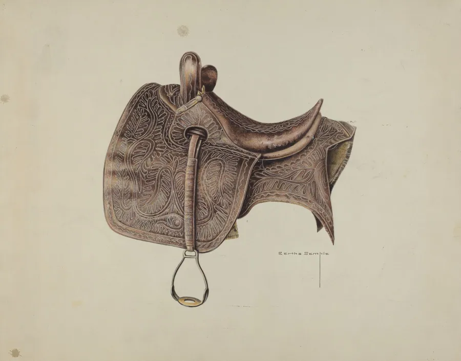 Side Saddle by Bertha Semple
