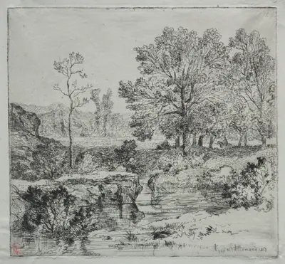 The Edge of the Forest.  The Shrimp Fisherman