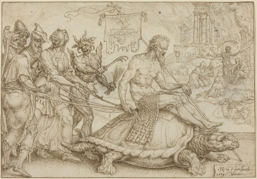 The Triumph of Job by Maerten van Heemskerck