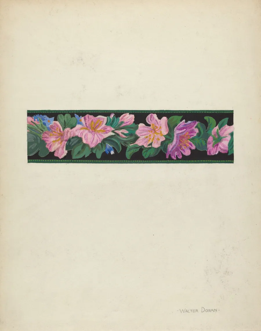 Wallpaper Border by Walter Doran