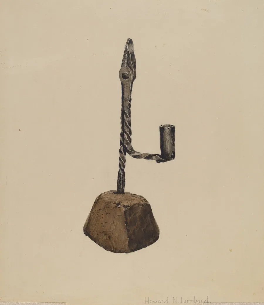 Candle Holder by Howard Lumbard