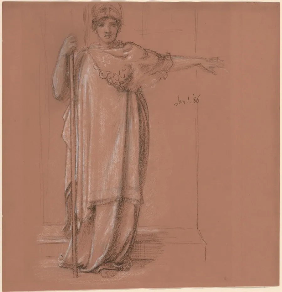 Minerva by Sir Edward John Poynter