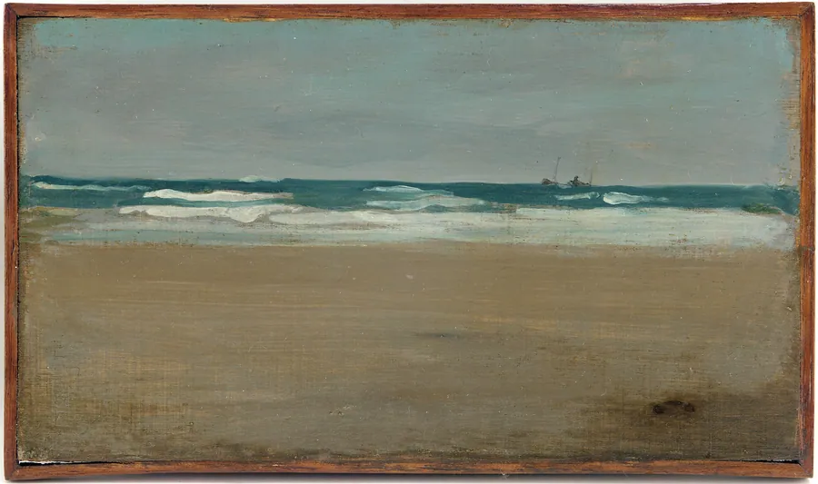 The Angry Sea by James McNeill Whistler (1834-1903)