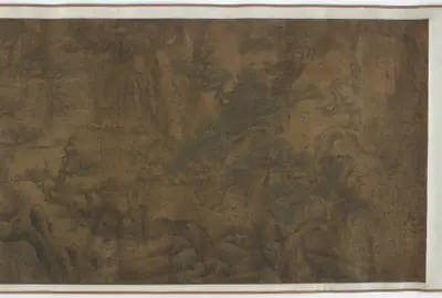 Landscape with pines