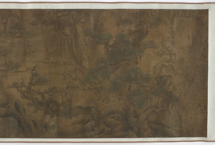Landscape with pines by Formerly attributed to Zhang Zao (mid- to late 8th century)