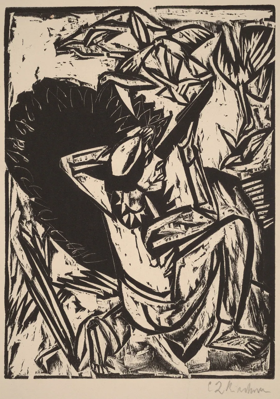 The Gull Hunter by Ernst Ludwig Kirchner
