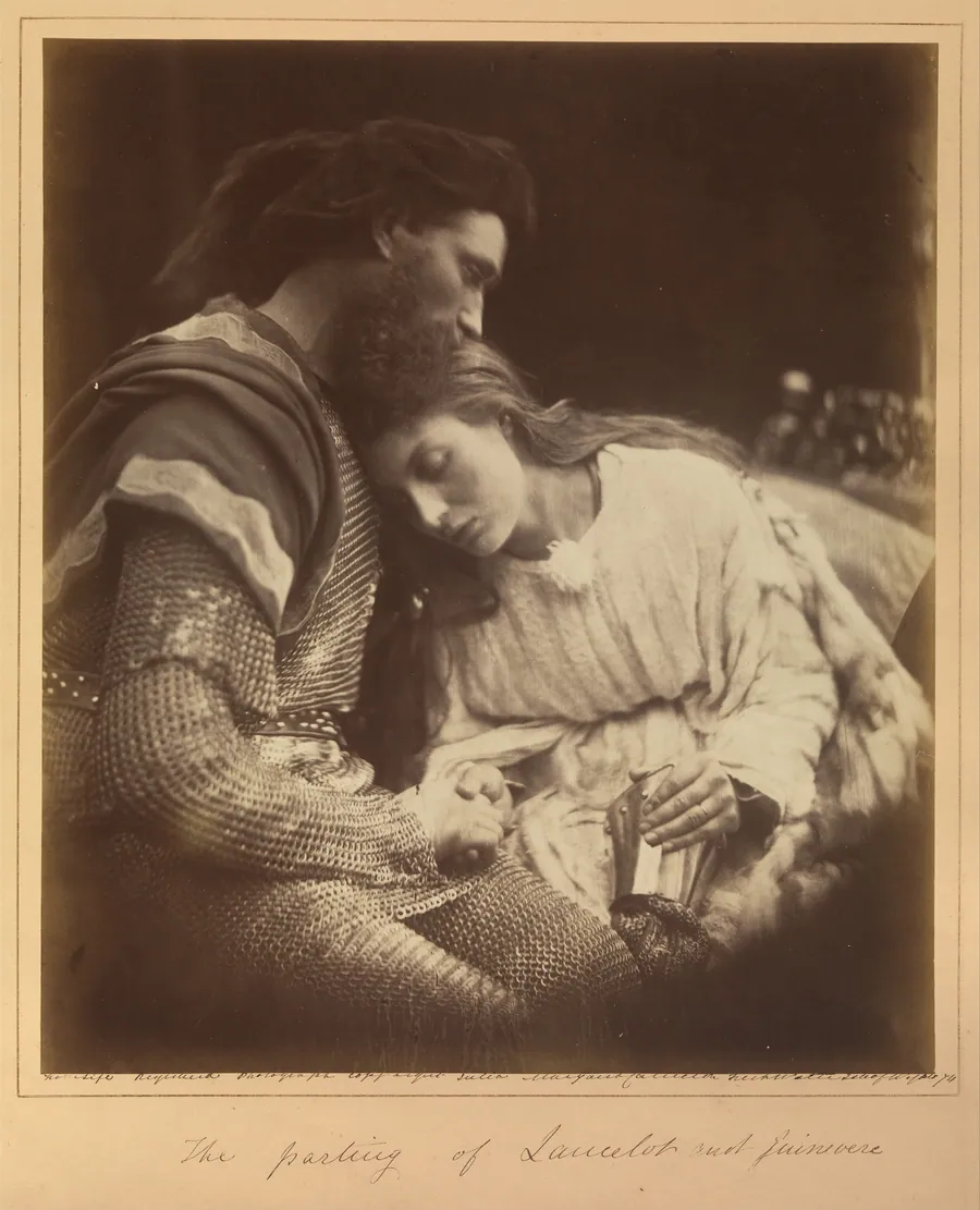 The Parting of Lancelot and Guinevere by Julia Margaret Cameron