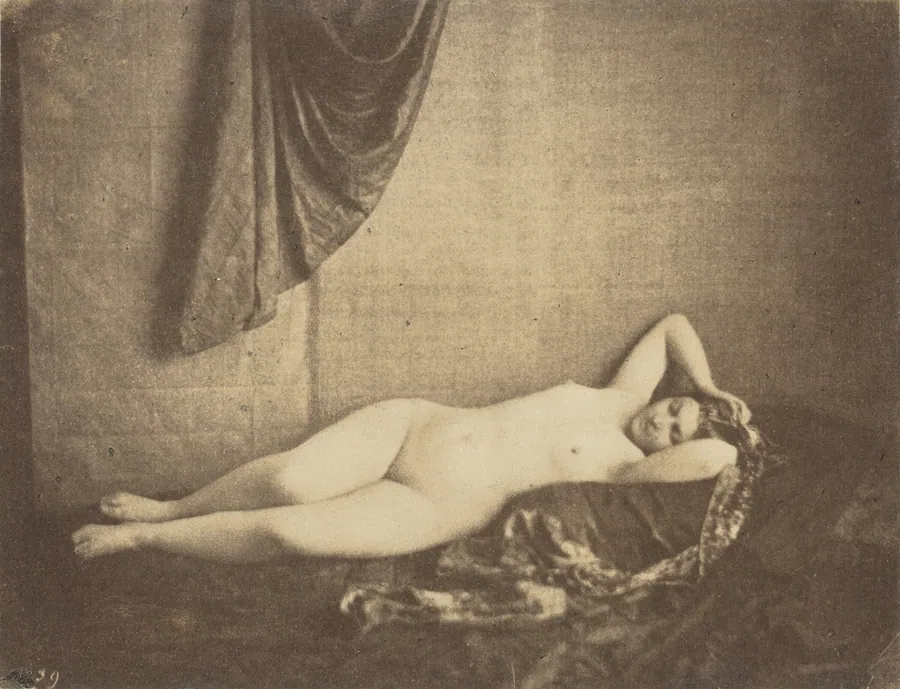 Étude d'après Nature [nude study] by Julien Vallou de Villeneuve