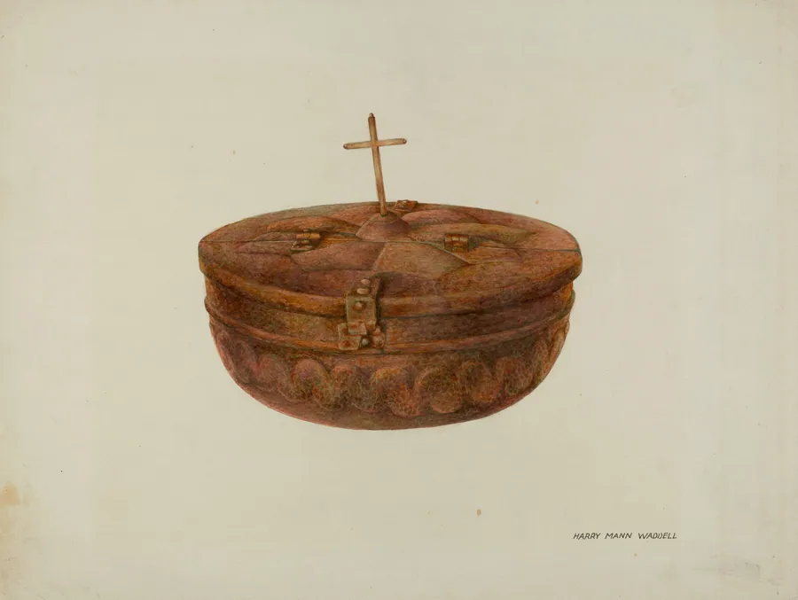 Baptismal Font by Harry Mann Waddell