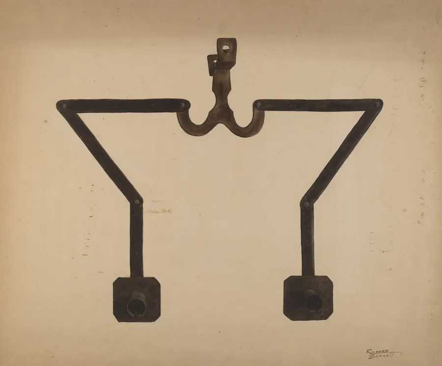 Wall Bracket Candleholder by Richard Barnett