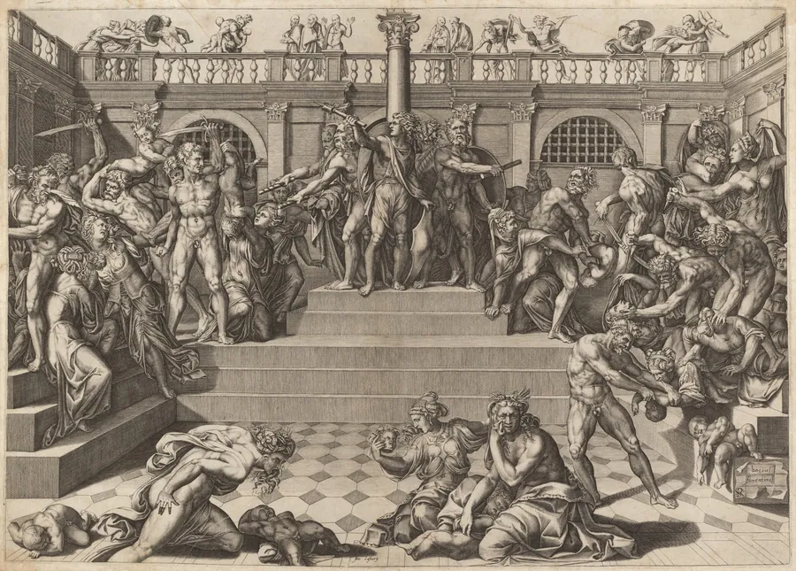 The Massacre of the Innocents by Nicolas Beatrizet