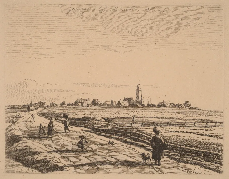 Giesing by Wilhelm von Kobell