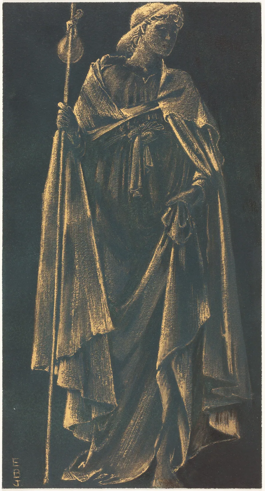 Angelus Ministrans by Sir Edward Coley Burne-Jones