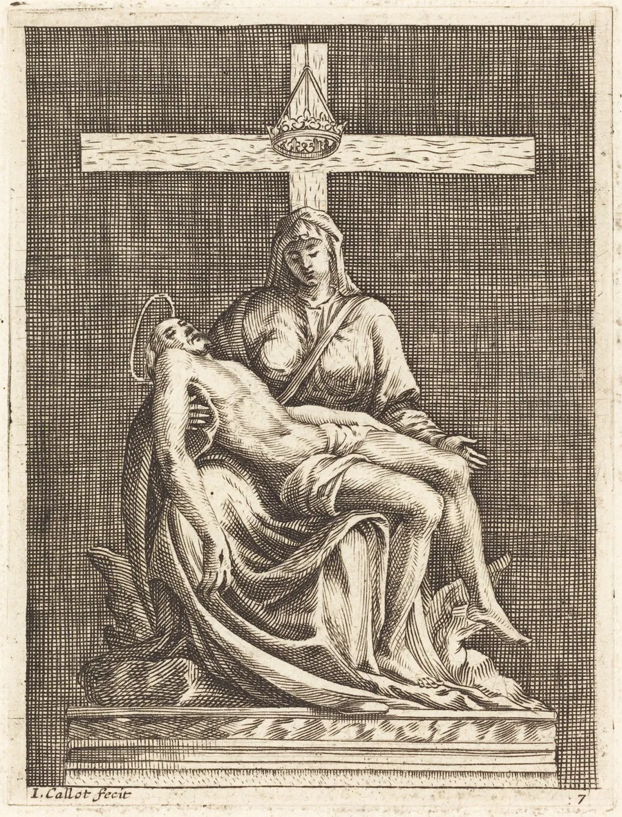 Pietà by Jacques Callot