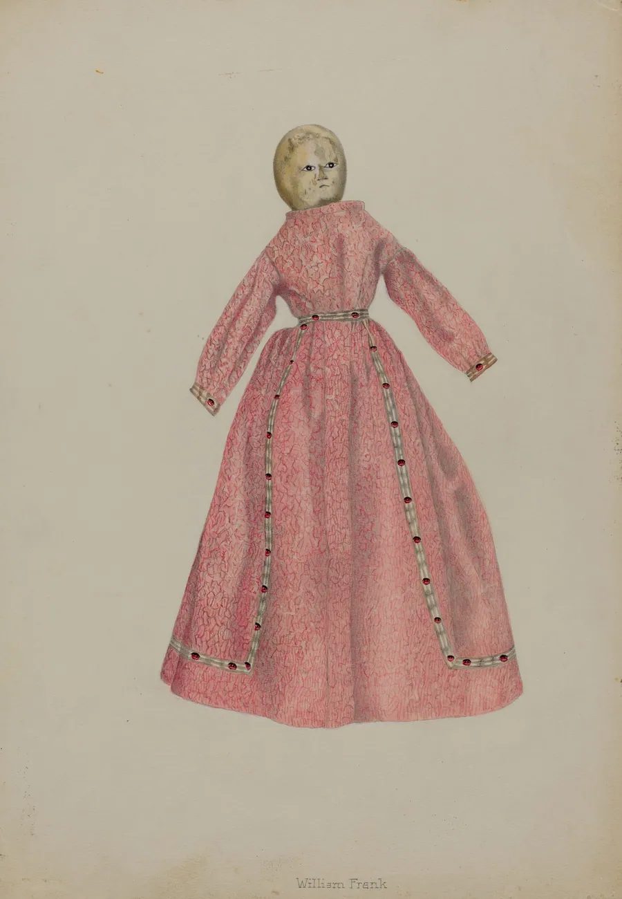 Gingham Doll by William Frank