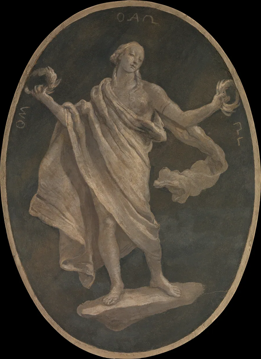 Allegorical Figure Representing a Virtue, Possibly Patriotism by Giovanni Battista Tiepolo