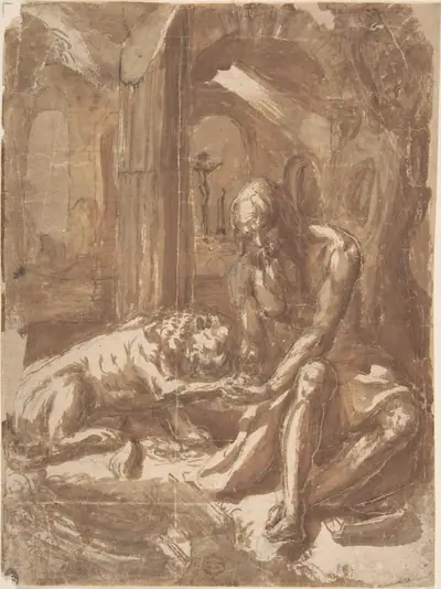 Saint Jerome and the Lion