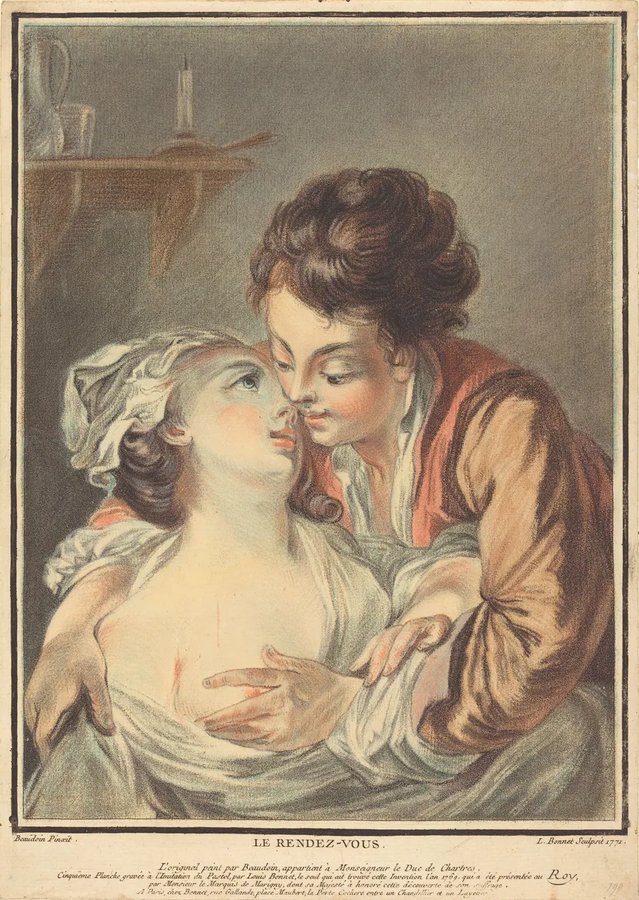 Le Rendez-vous by Louis-Marin Bonnet