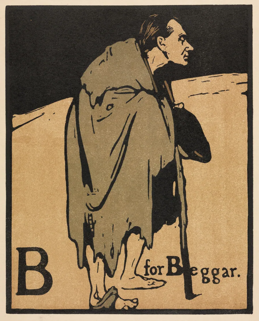 An Alphabet: B is for Beggar by William Nicholson
