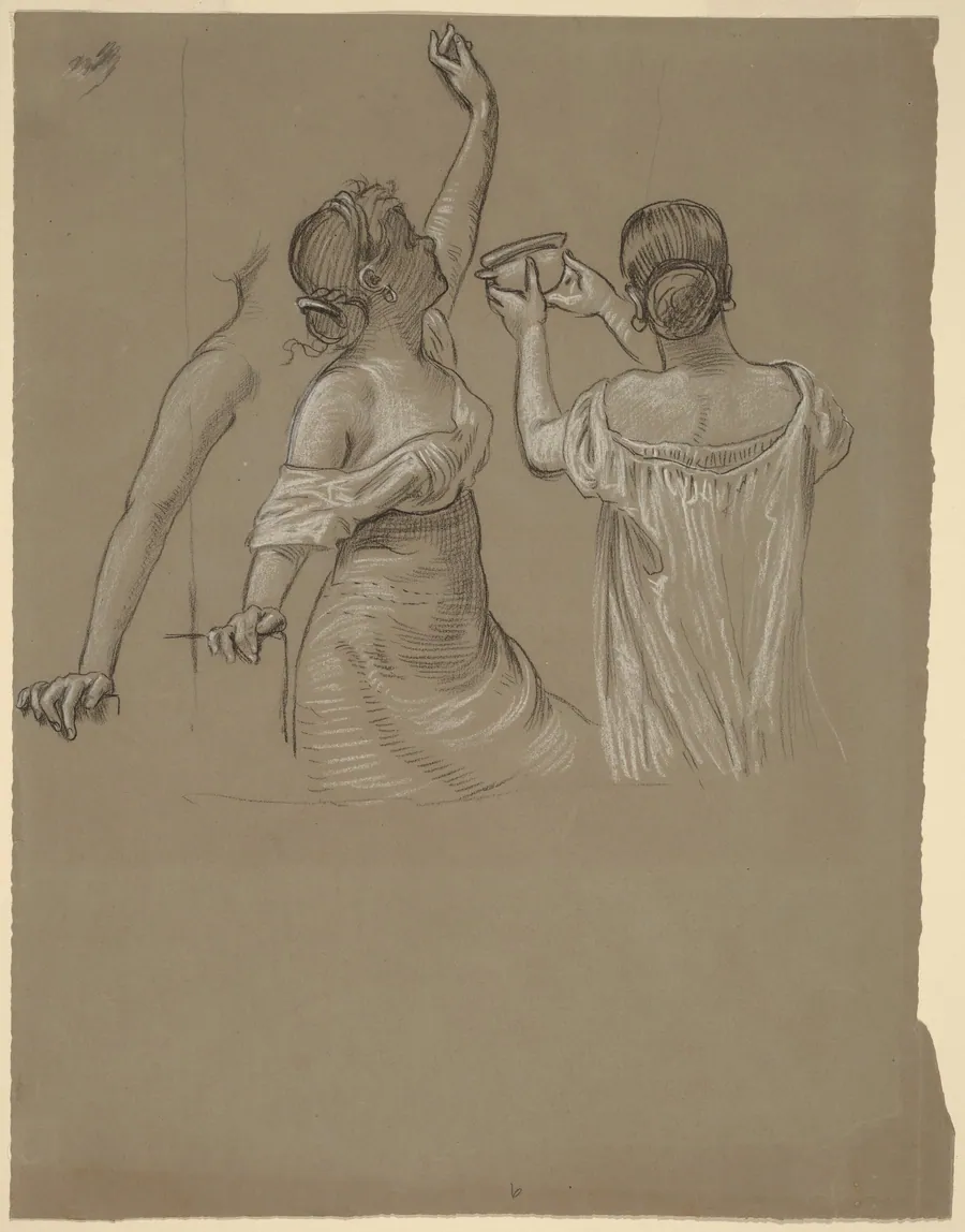 Dionysian Revelers by Elihu Vedder